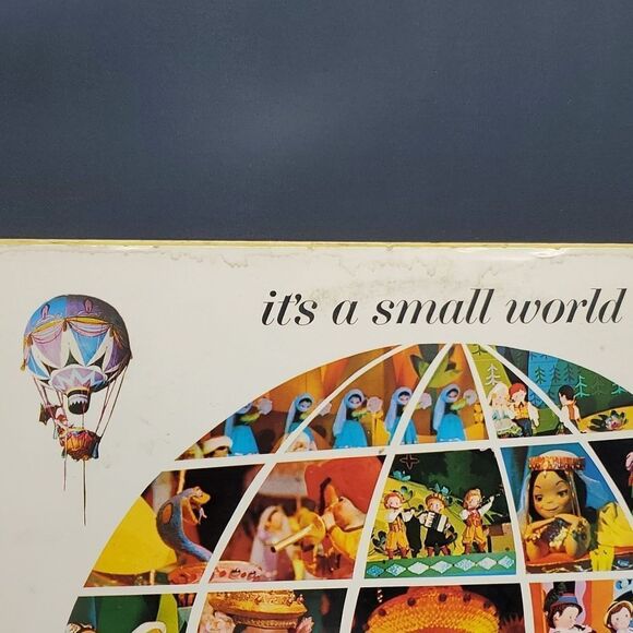 1964 Walt Disney it's a small world album vinyl Record & Color Illustrated Book - Picture 9 of 13